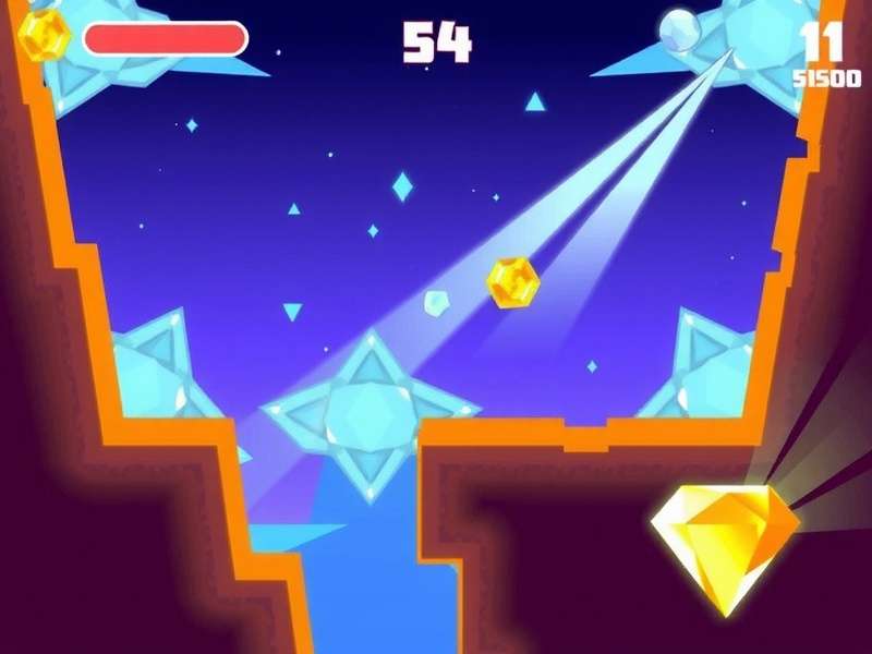 Diamond Dash Pro Gameplay Screenshot