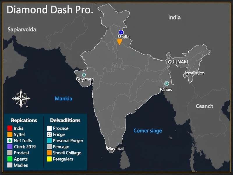 Diamond Dash Pro Popularity Map India
